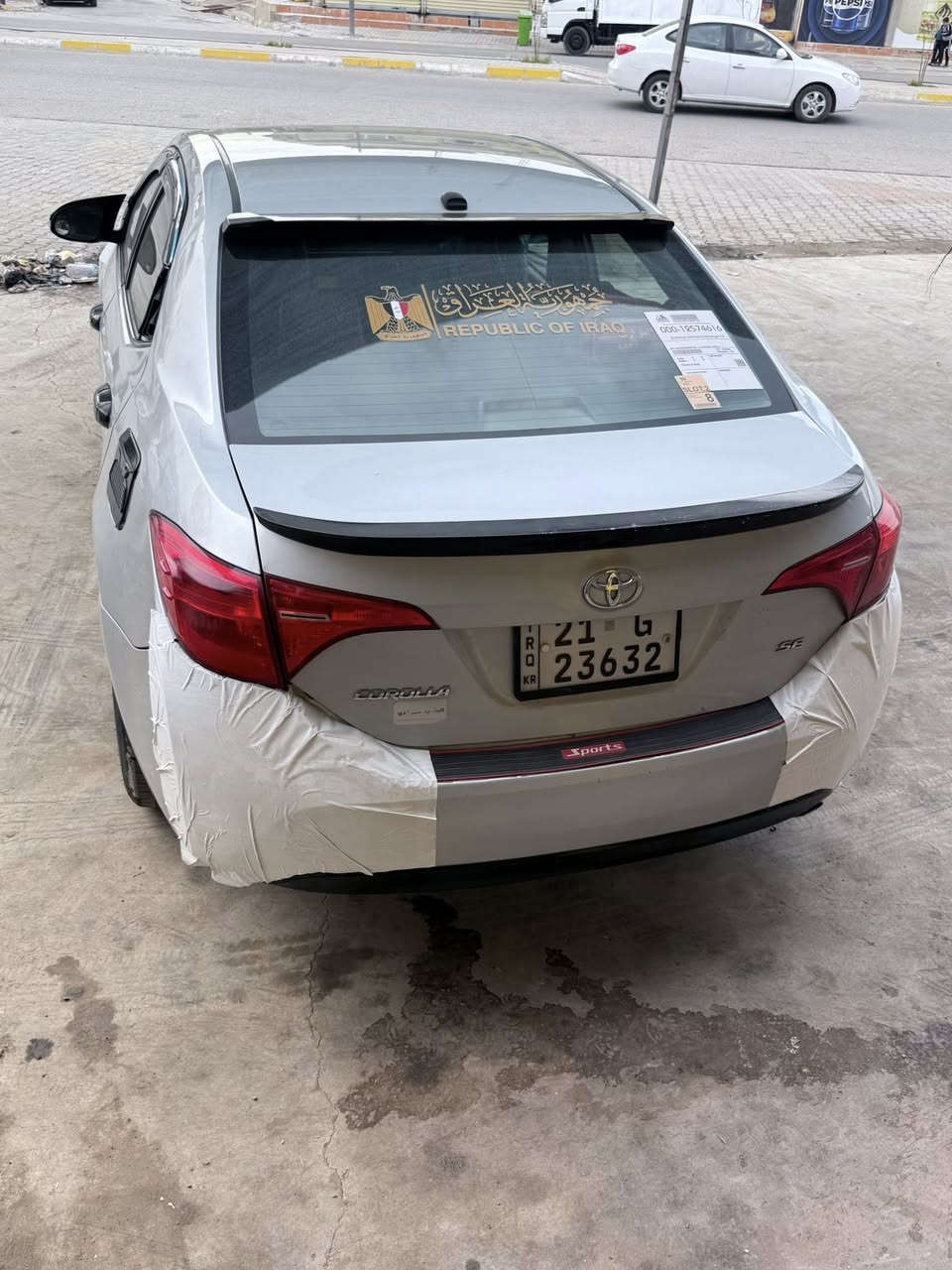 سلام وعليكم
كلشي اكو بلسوك تعجبك اتصل ممتواجد علفيس متعجبك اعبر المنشور 
بيع او مراوس
كورله موديل 2017 se
ضرر الكندي جاملغ الخلفي جهت سكن مواصل تكمه ولا حوض ولا كص 
وبلعراق جاملغ امامي السكن شاصي اربع اصابع تعديل فقط جاملغ نفسه فقط البونيد امبدل 
بيها قطع فقط رش اثر شخوط ابيعها احزام 
رقم جديد سنويه جديده بسمي 
دفتر بانزين 
منضومة غاز 60 لتر بيها 

محرك جديد شاد 
سياره جاهزا 
سعر 115 
***********
