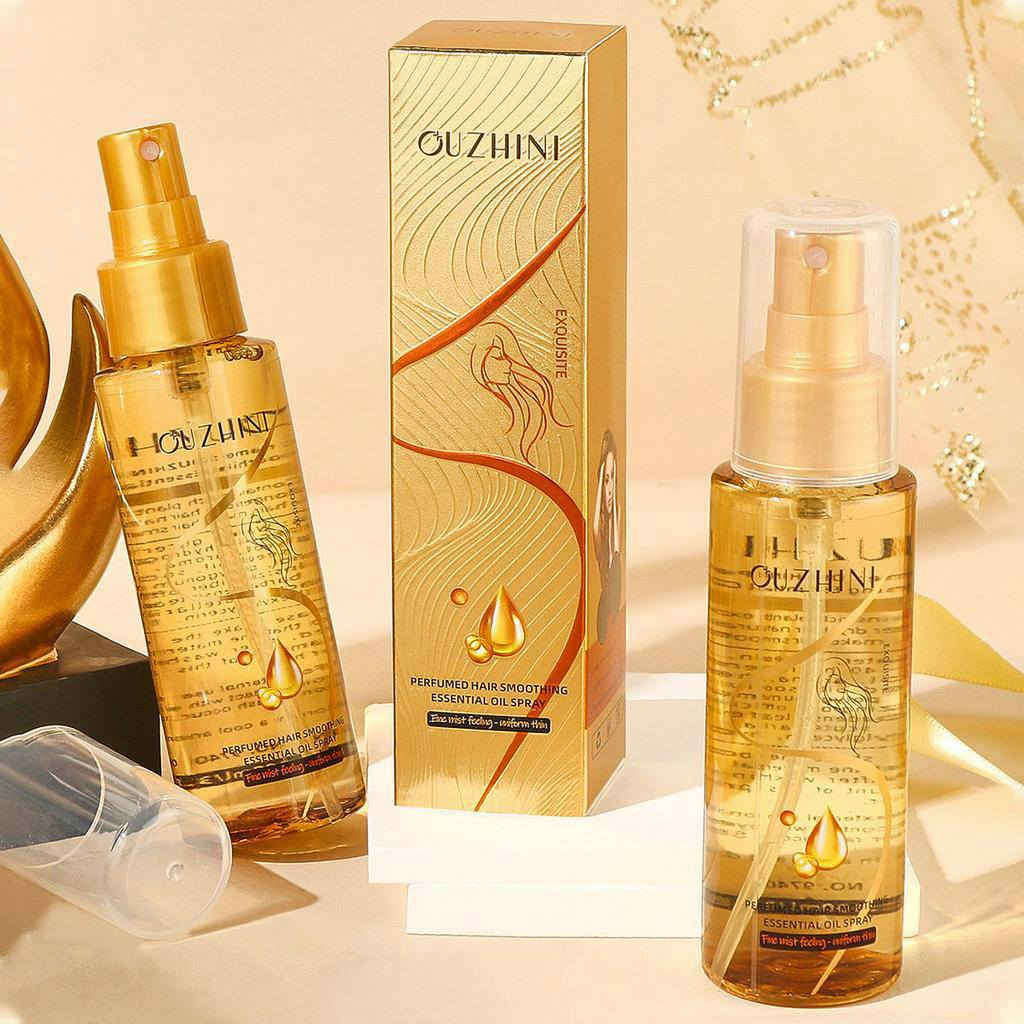 هذا المنتج هو بخاخ سيروم الزيت العطري للعناية بالشعر من ماركة هانبولي (Hanboli Hair Care Essential Oil Spray) برائحة جوز الهند (COCO). يتميز بتركيبة خفيفة وسريعة الامتصاص.فوائد المنتجترطيب عميق: ينعم الشعر الجاف، الباهت، والمجعد بفعالية.علاج التقصف: يساعد في إصلاح أطراف الشعر التالفة والمتقصفة.مكافحة الهيشان: يمنع الشحنات الاستاتيكية ويقلل تشابك خصلات الشعر.رائحة عطرية مميزة: يمنح الشعر لمعاناً طبيعياً ورائحة جوز هند فواحة تدوم طويلاً.طريقة الاستخدامرج العبوة: قم برج الزجاجة جيداً قبل الاستعمال لخلط المكونات.الرش بالتساوي: رش كمية مناسبة من البخاخ على خصلات الشعر من مسافة 10 سم تقريباً.التركيز على الأطراف: يفضل تطبيقه من منتصف الخصلات وحتى الأطراف.التدليك: دلك خصلات شعرك بلطف حتى يمتص الزيت بالكامل ولا تغسله بعد الاستخدام (بدون شطف).يمكن استخدامه على الشعر الرطب بعد الاستحمام أو على الشعر الجاف قبل التصفيف لحمايته من الحرارة.

للستفسار يرجى مراسلة الصفحه✉ 
توجد خدمة توصيل لكل محافظات العراق 🚗🚗


**إذا كنت صاحب هذا الإعلان وتريد حذفه لأي سبب، رجاءا أرسل رسالة إلى الدعم الفني**
