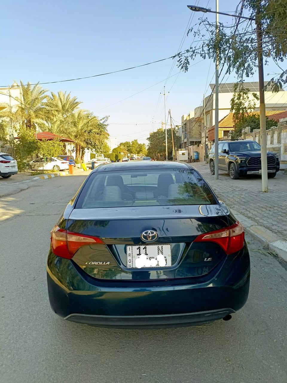 للبيع كورلا 2018 وارد امريكي
مكينه ١٨٠٠ ماشية 106 الف 
فئة LE
شاشه نظام اندرود كبيره كامرة  تحكمات جهتين حاكيه  بلوتوث اوكس ٣وضعيات قياده تبريد ثلج  رادر
لايت زنون عالي ناصي وبلاجكتورات زنون
كير مكينه مكفوله تبريد ثلج رقم
بغداد بسمي هزه جديده رقم جديد دولي
السيارة بيها اربع قطع صبغ السعر 120 وبيها مجال مكان السيارة كربلاء حي الحسين ***********
