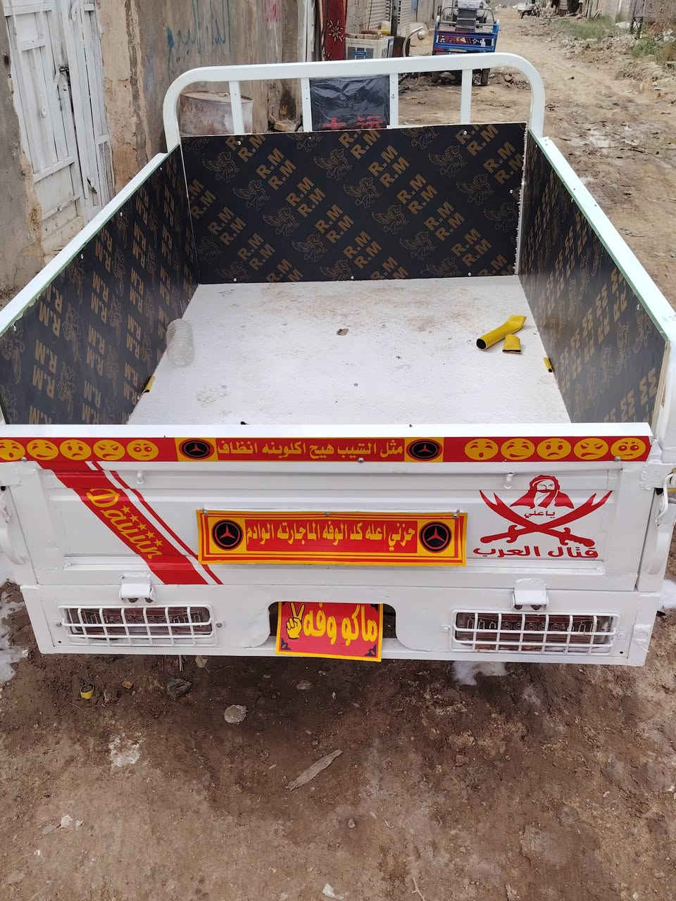 سلام عليكم ستوته البيع تعمير كله جديد مديل 20مكفوله من كلشي مكينه جديد تاير جديد مكان شطره ***********
