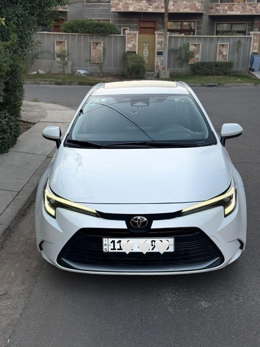 كورلا 2025 هايبرد ماشية 10 الاف 
كفالة عامة من الصبغ والبارد 
بيها رصعة بس على وضعها 
مكاني بغداد العامرية 
السعر 149 ومجال حك الجية بسيط 
رقم بغداد باسمي 
***********
