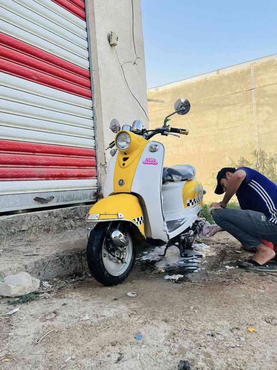 دراجه عبد الحليم للبيع حاويه دراجه جديده مكان ناصريه يم مستشفى التركي شراي يتصل ***********
