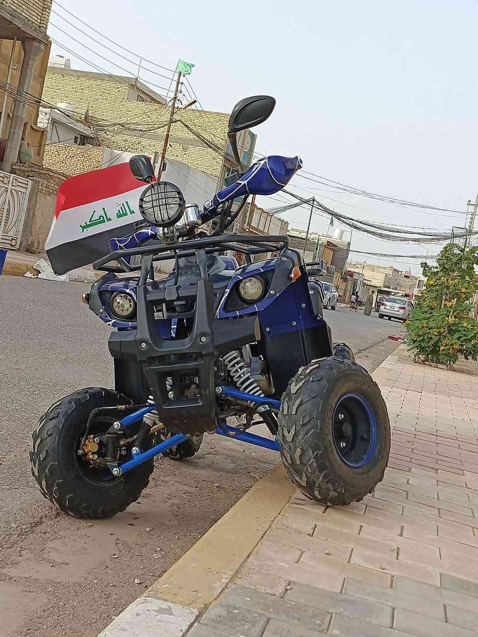 سلام عليكم دراجه رباعيه صار شهر من طلعت من المعرض جديده    . كير اوتماتيك D.. N.. R.. محرك احمد شهاب 110 c الدراجه مكفوله من كلشي اريده مراوس ب دايون او نامه    
واذا بيع ب 1 مليون.  ..  العنوان كربلاء. متواجد واتساب  ***********
