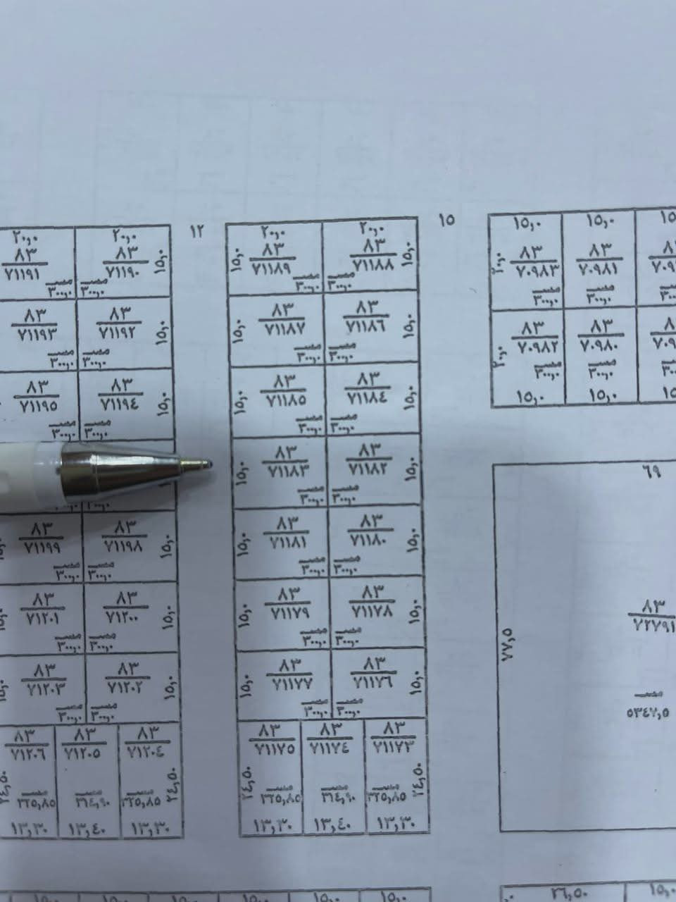 ااسلام عليكم عندي ٣ قطع بلوفاء قرب المطار وحده ركن و اثنين عاديات و ثاني يوم احول سعرهن ١٤ مليون وبيهن مجال ***********
