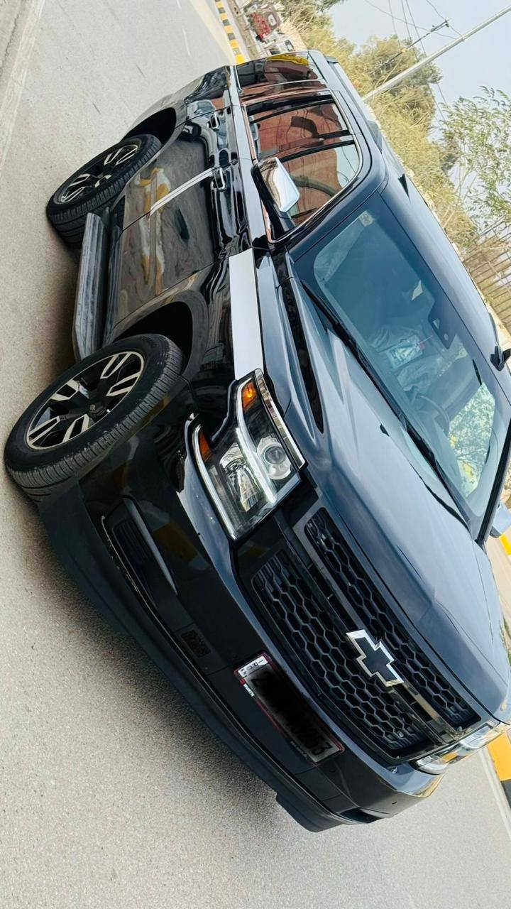 تاهو 2018 ادوات مكفوله من ضرر شرط  فول Ltz كشنات ملكي مكفوله من ضربه كص قمارا فقط   مواصفات فول فتحه فور ويل قاصه داخليه تخم تاير ويل جدد كشنات جلد كهربائي خزن ميموري سياره جديده شركه كل نقص مابيه جاهزه من كلشي مكاني ديالى سعره 125 ورقه 
***********
