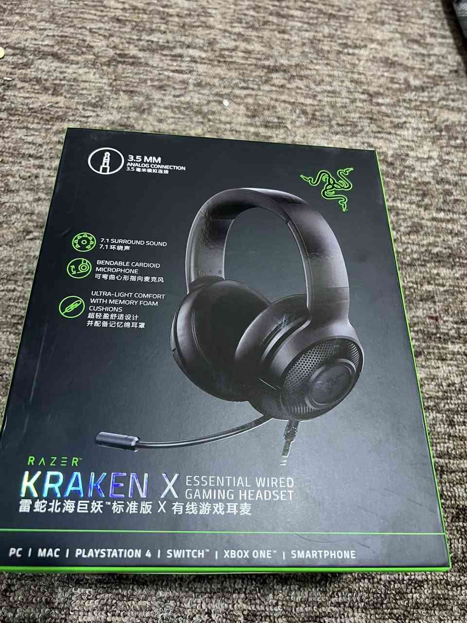 سماعات رايزر العدد 4 سعر القطعه 42 + ماوس رايزر العدد 13 قطعه سعر القطعه 21 الف  حياكم الله ***********
