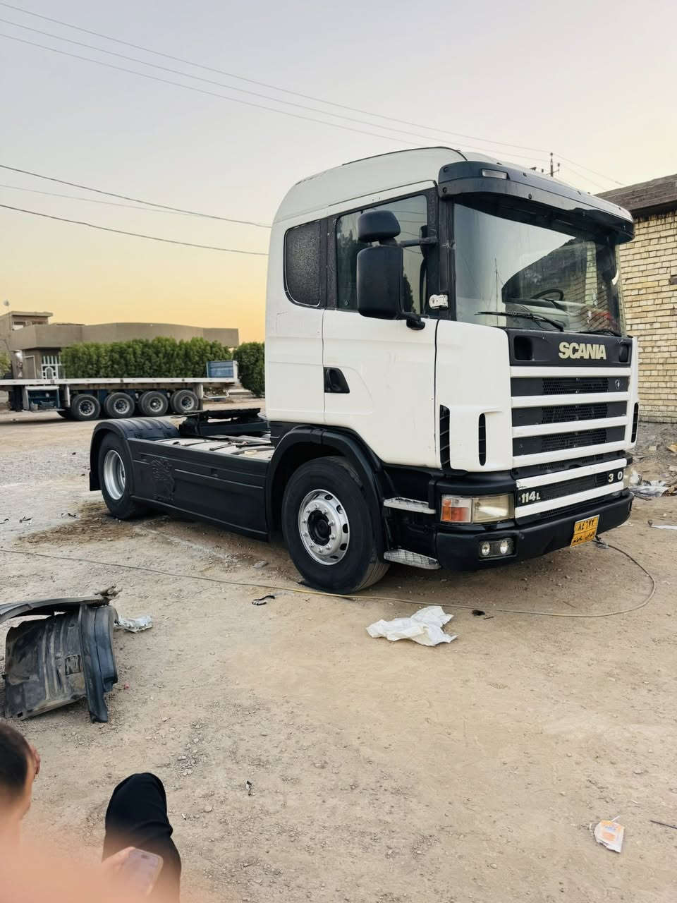 سكانيا ٢٠٠٤ للبيع. *********** مربوطه. فلات سليمانيه فقط راس
