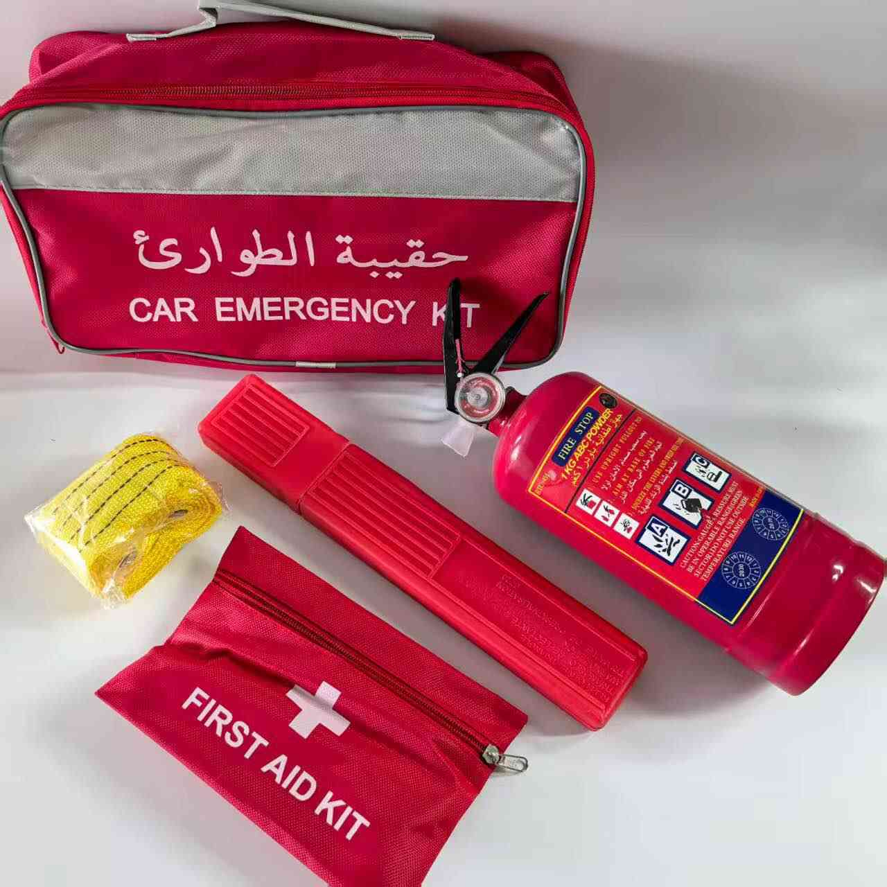 🧯 خلك جاهز لأي طارئ بالطريق!

عدة طوارئ سيارة متكاملة تجمع إسعافات أولية + مطفأة حريق 1 كغم + مثلث تحذير + شريط سحب 💪
كل الأساسيات في حقيبة وحدة، عملية وسهلة التخزين 🎒
أمانك وأمان سيارتك… دايمًا معك وبس ٢٥ الف بغداد, العراق


**إذا كنت صاحب هذا الإعلان وتريد حذفه لأي سبب، رجاءا أرسل رسالة إلى الدعم الفني**