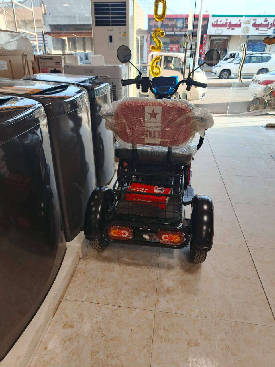 اريد ابيع دراجه شحن موديل 2024نضافه فول بعدهي جديده سعرهه بمليون ب300وبي مجال لي رايده يتواصل وياي ***********هاذ رقمي
