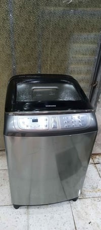 غساله سامسونج تايلندي 18 كيلو  نظام انفرتر اقتصادي نص امبير  تسحب  نظي...