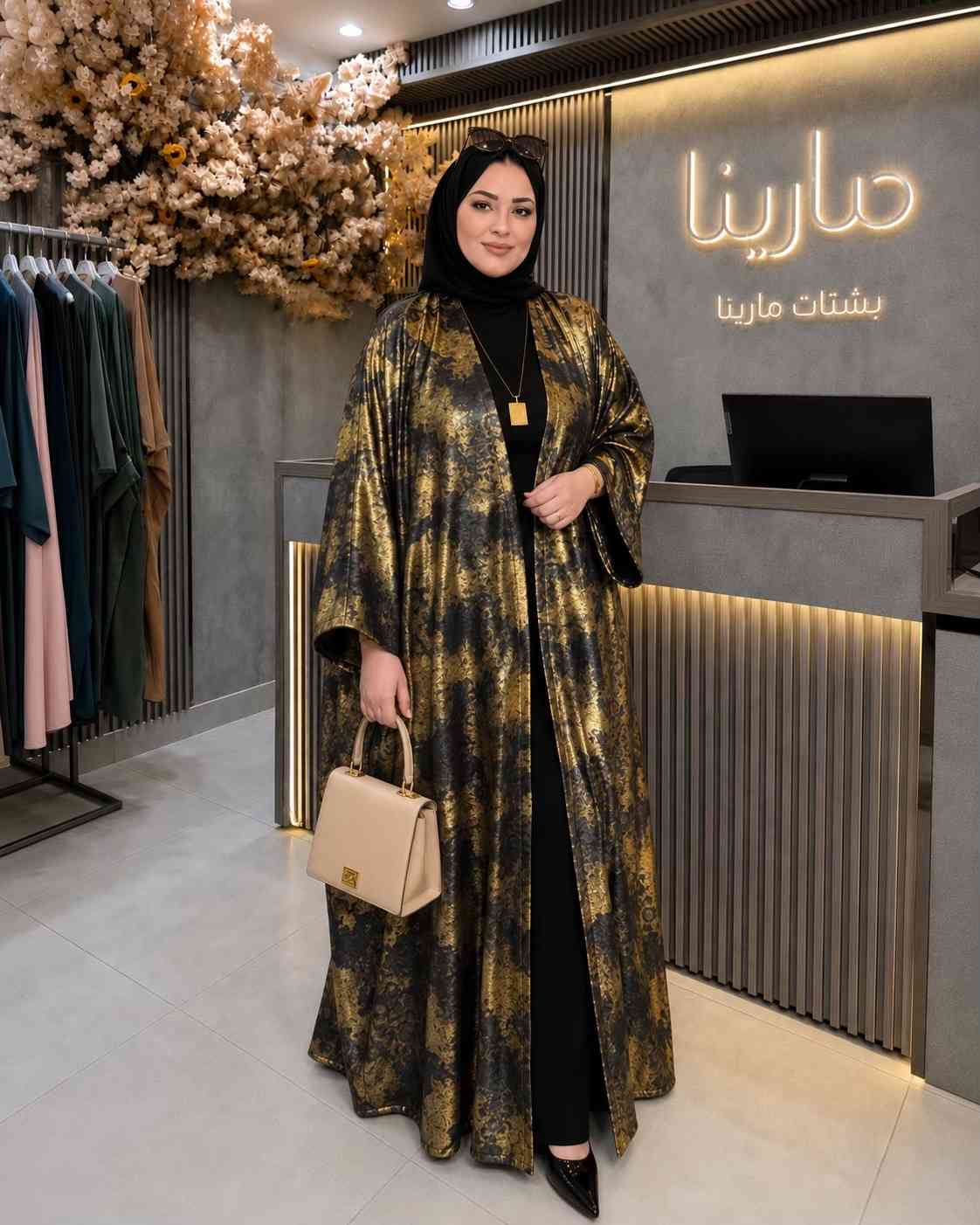 للأناقة عنوان.. وللفخامة حضور استثنائي لا يُنسى ✨ بشتات مارينا الفاخرة 👑 تصميم راقٍ، خامة صيفية خفيفة وباردة، وقصة Free Size مدروسة بعناية لتناسب الأوزان من 70 إلى 100 كغم تقريباً. 🔥 السعر: 23,000 دينار فقط متوفر البيع بنظام الجملة والمفرد. 🎀 مزود بحزام داخلي مخفي يمنحكِ إطلالة مرتبة وأنيقة. 🤍 ضمان المعاينة متوفر: إذا لم تطابق القطعة توقعاتكِ، تگدرين ترفضين الطلب عند الاستلام بكل راحة. 🚚 التوصيل متوفر لكافة محافظات العراق: 📍 داخل الموصل: 3,000 دينار 📍 باقي المحافظات: 5,000 دينار 📩 للحجز والاستفسار: راسلينا عبر رسائل الصفحة أو الواتساب: 📲 واتساب 1: https://wa.me/9647722910141 📲 واتساب 2: https://wa.me/9647740854519 🌐 موقعنا الإلكتروني: https://marinaabaya.com الرابط موجود بالبايو. #بشتات_مارينا #بشت_نسائي #فخامة_نسائية #ازياء_الموصل #صناعة_عراقية 


**إذا كنت صاحب هذا الإعلان وتريد حذفه لأي سبب، رجاءا أرسل رسالة إلى الدعم الفني**