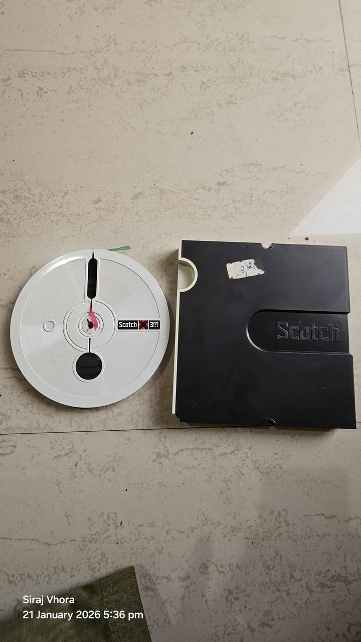 Scotch spool tape 7". In very good condition. Vyara, GJ


**إذا كنت صاحب هذا الإعلان وتريد حذفه لأي سبب، رجاءا أرسل رسالة إلى الدعم الفني**