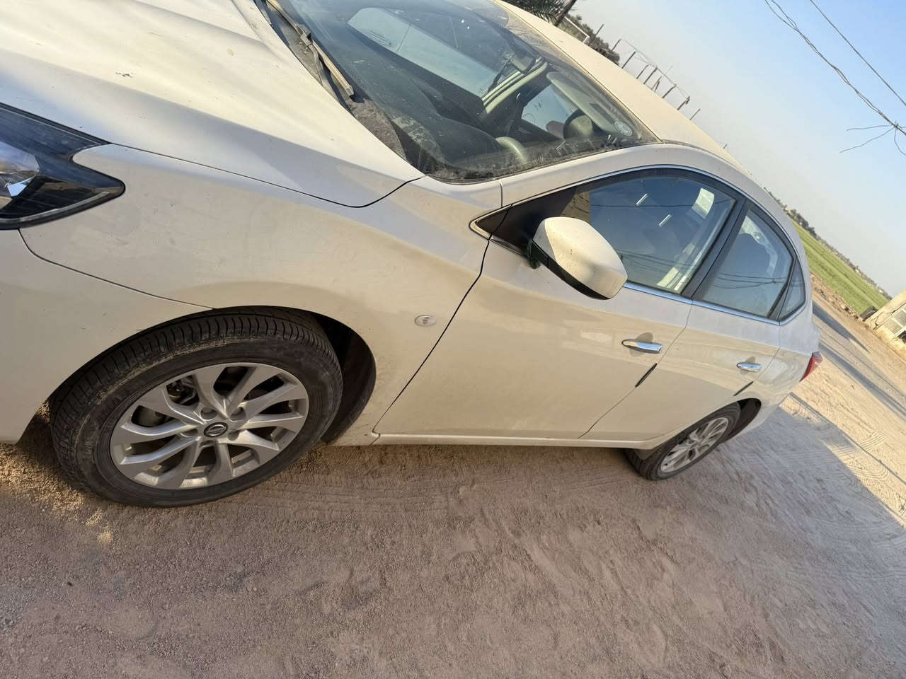 نيسان سنترا SV موديل ٢٠٢٤ مكفوله السعر ١٣٠ وبيها مجال ماشية ٤٥ الف فقط ***********
