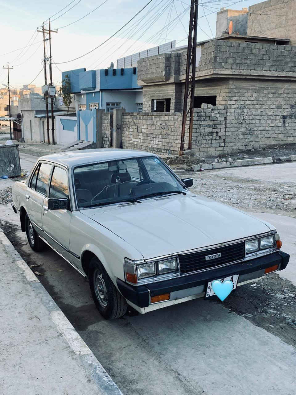 تويوتا كرونا 81 مصبوغة حزام رقم انكليزي نينوى سنوية عظم 2030 كابون بانزين بيها محرك كير اكسن شرط طخم تواير جدد تبريد شغال ثلج للبيع او مراوسة
السعر 36 و بيها مجال بسيط 
***********
‭0751 771 7027
