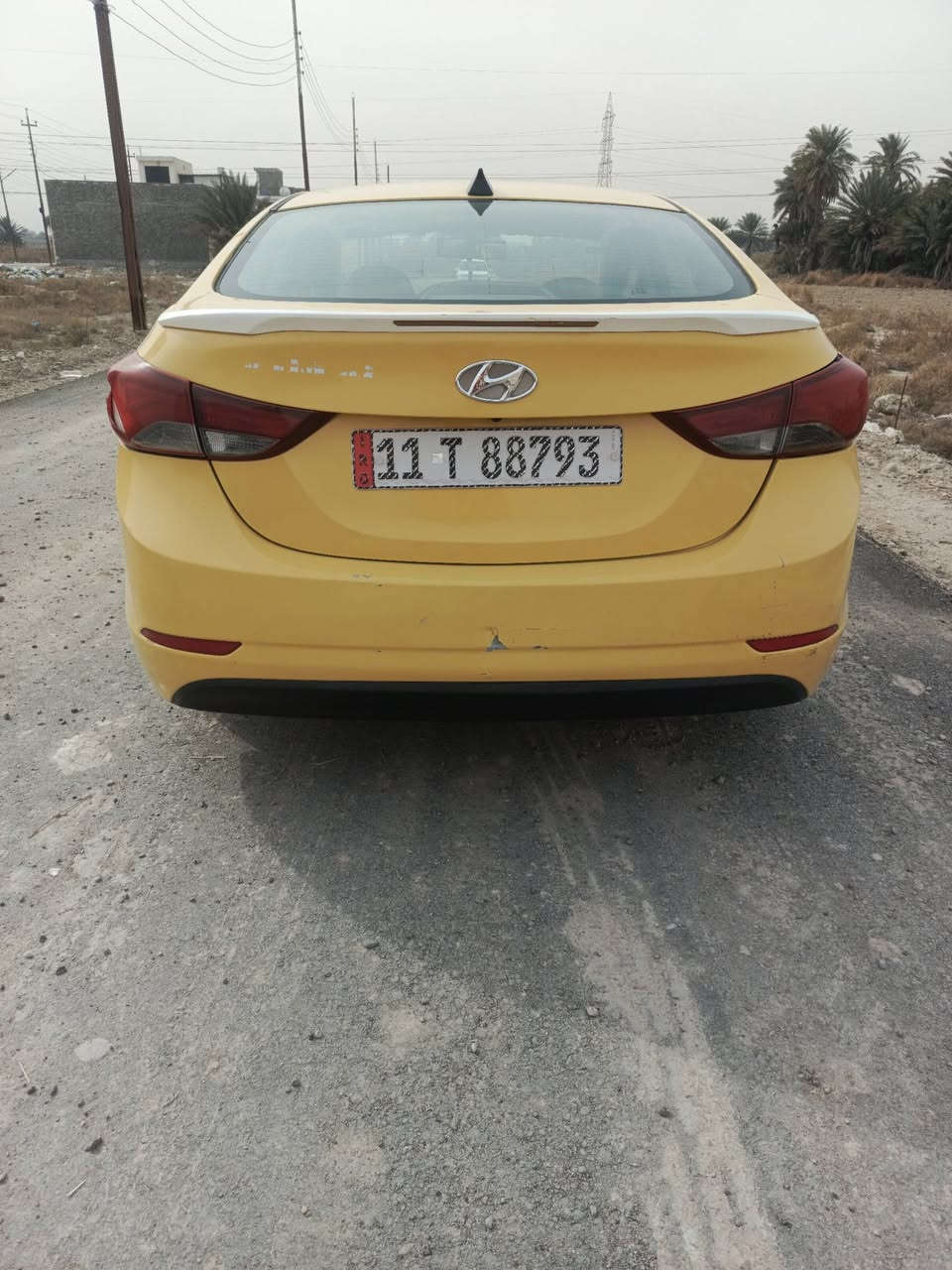 سلام عليكم للبيع قسط الانترا موديل 2014 وارد امريكي حادث جاملغ  سيارة ليبل واحد رقم انكليزي مصفرة هيئة وغرامات سيارة جاهزة مابيها اي نقص محرك كير حدادية تبريد كاملة مقدمة 60 مكاني بغداد ***********
