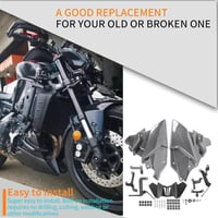 MT-09 • سبويلر لحية • بلاستيك ABS