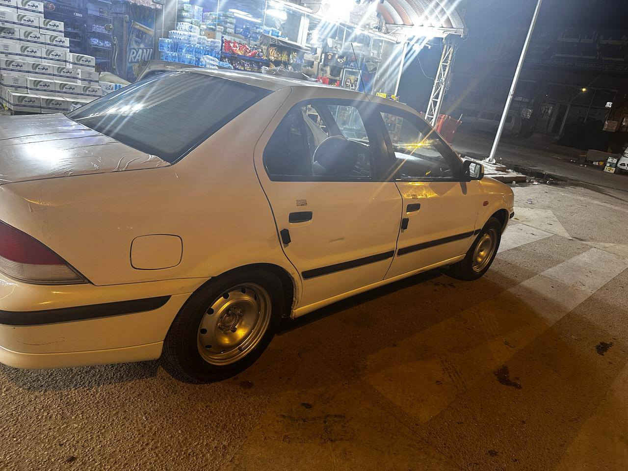 سلام عليكم 
سمند موديل 11 
سياره مكفوله ماعده صبغ شبر بلباب
وبيهة طخه بلدوسه جوه باب شبر
باقي مكفوله
تبريد تدفئه شغال
كهربائيات كله شغاله
عليه غرامات 700 تنزل من سعره
سياره رقم نجف تحويل ثاني يوم
سعره 38  قفل  
***********
