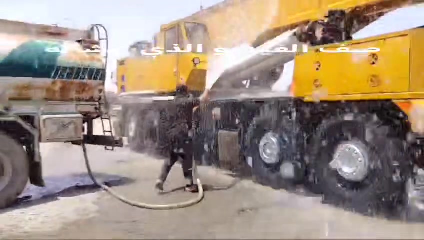 كرين بي اج ٨٠ طن كفاله عامه تخم تاير بلموصل ***********
