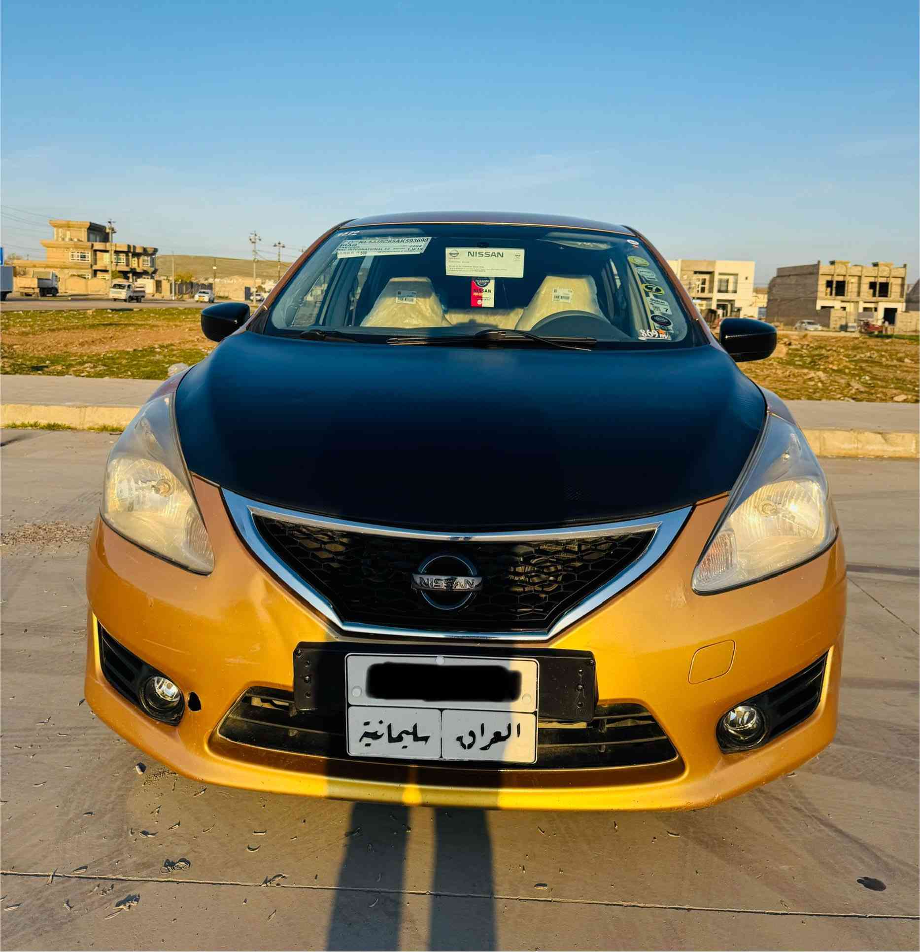 ‎نیسان تیدا خەلیجی بۆ فرۆشتن
‎مۆدیل 2014 پشت و پێشی كەپس 
‎دوو پارچە سبوغ بێ ژۆرێ گێڕ و مەكینە بەشەرت تەبریت سارد و گەرم بە شەرت 
‎سەنەوی ساڵەكی ماوە تەقە و ڕەقە بەشەرت 
‎سەیارەكی بێ مەسرەف مەزبووت 
‎چوار تاییەی نوێی لە بنە سەیارەكە كەمێك 
‎قنج و قۆپی هەیە سەیارەكی هەرزان و بازاڕی 
‎تازە سێرڤس كراوە سعرى85وەرەقەو كەمێك مەجال 
***********
***********
