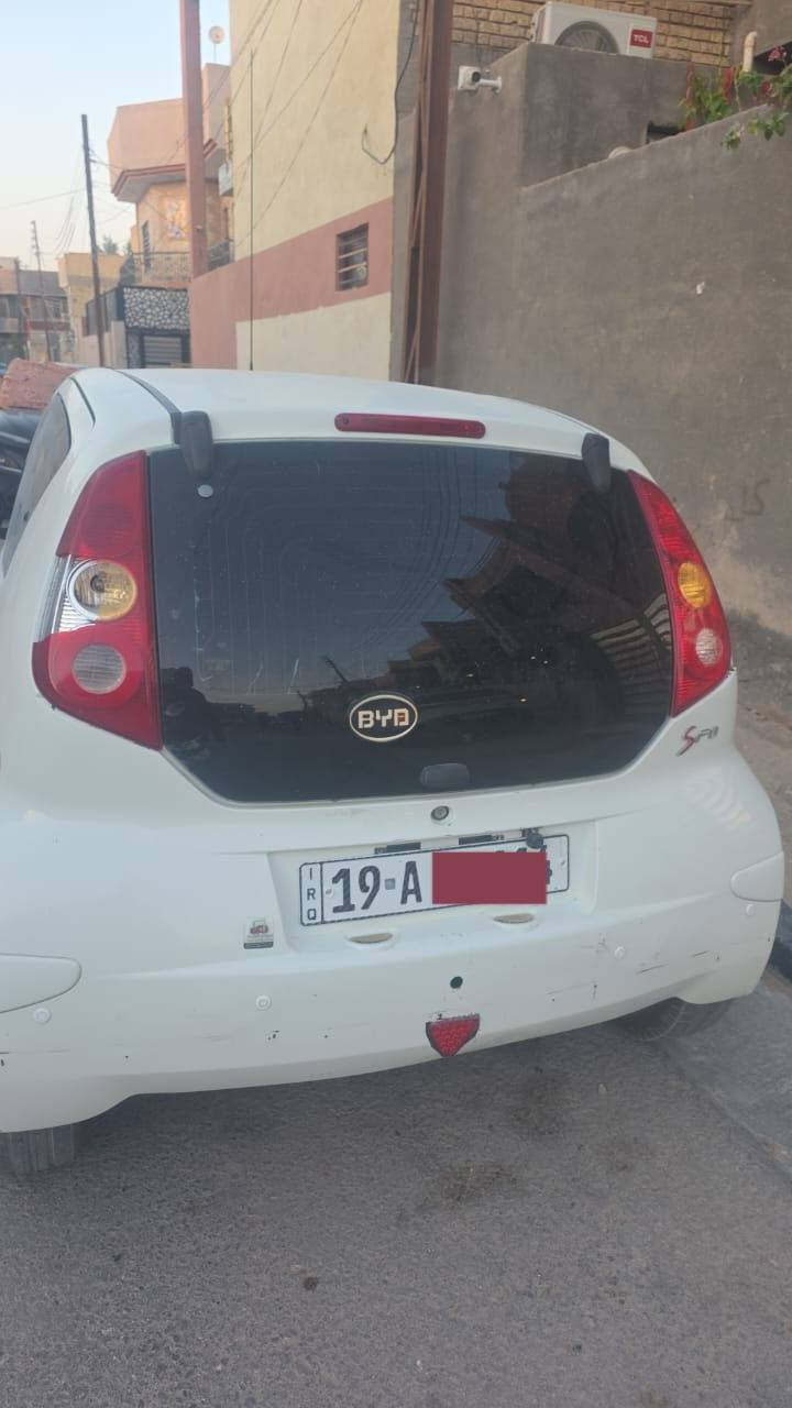 بي واي دي اف زيرو 
Byd f0 2013
للبيع 
مكينه لاطشه 
بصمه 
سيارة نظيفة زينه بسبب حماوة لطش المحرك 
ابيع على وضعها 
مكان كربلاء 
سعر 20
***********

