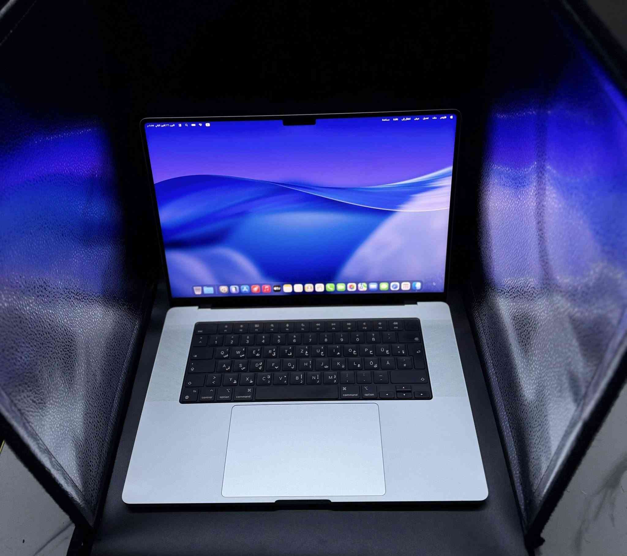MacBook Pro M1 Pro 2021 16
ماك بوك برو ١٦ بوصة ٢٠٢١
المواصفات:-
-حجم الشاشة: 16 بوصة 
-المعالج: M1 Pro 
-CPU: 10 Core
-GPU: 16 Core 
-الذاكرة العشوائية: RAM 16 GB
-التخزين: SSD 512GB
-الحالة: ممتازه
-عدد دورات البطارية: 180 دورة 
-حالة البطاريه: 92%
-حقيبة هديه
-هدية ادبتر USB-C

السعر: 1,425,000 د.ع 

التوصيل: مجاني إلى جميع المحافظات، مع إمكانية فحص الجهاز عند الاستلام قبل الدفع.

للطلب أو الاستفسار:-
إرسال رسالة أو الاتصال على :
‎              0770 5266 000 / واتساب 

للمزيد تابعونا على إنستغرام: 
amwaj.macstore

