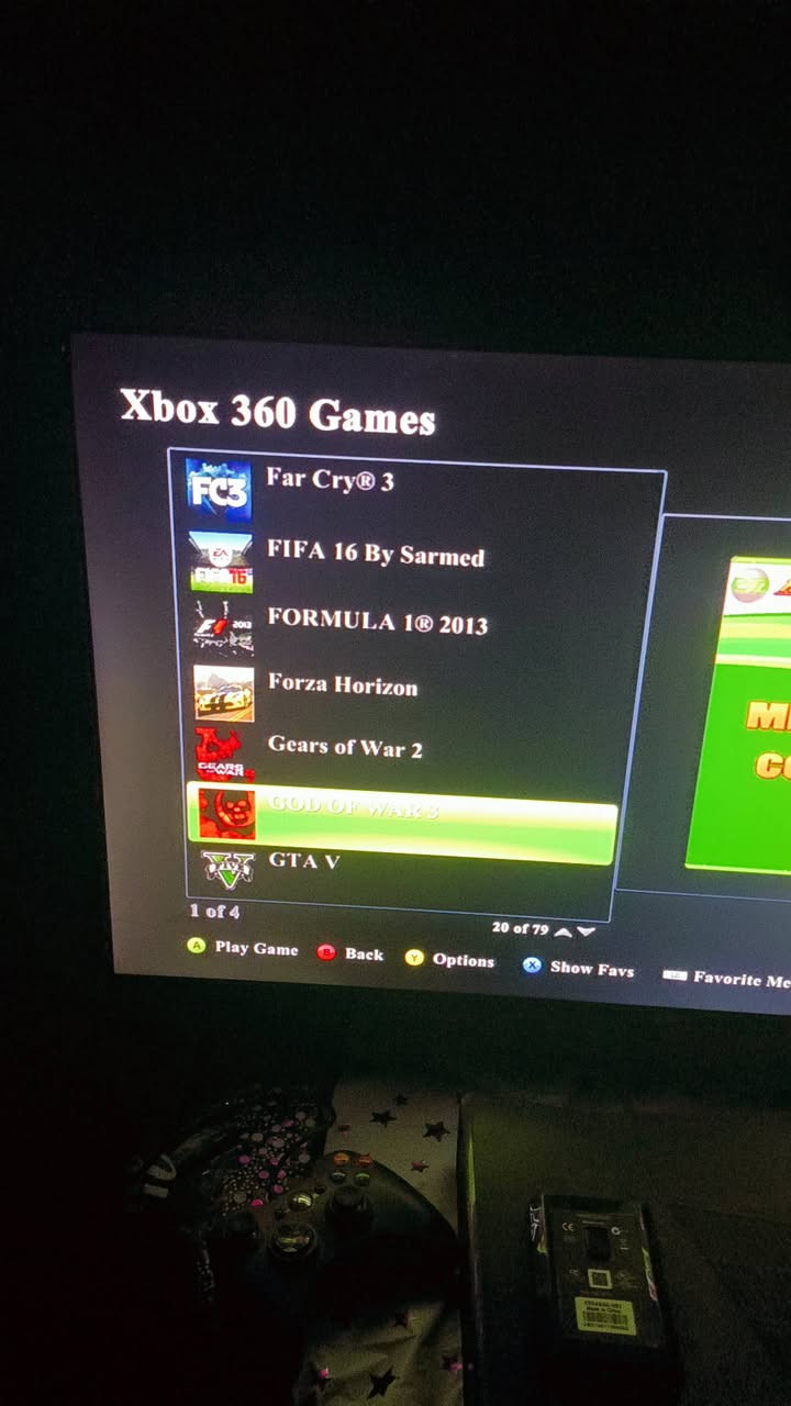 سلام عليكم Xbox 360 نضافة 90% كامل ملحقات جوستكات ثنين + هارد 80 لعبة
+ هارد ثاني 235 لعبة + 35 قرص والالعاب كلهن قويات السعر 150 عنوان بغداد الحرية


**إذا كنت صاحب هذا الإعلان وتريد حذفه لأي سبب، رجاءا أرسل رسالة إلى الدعم الفني**