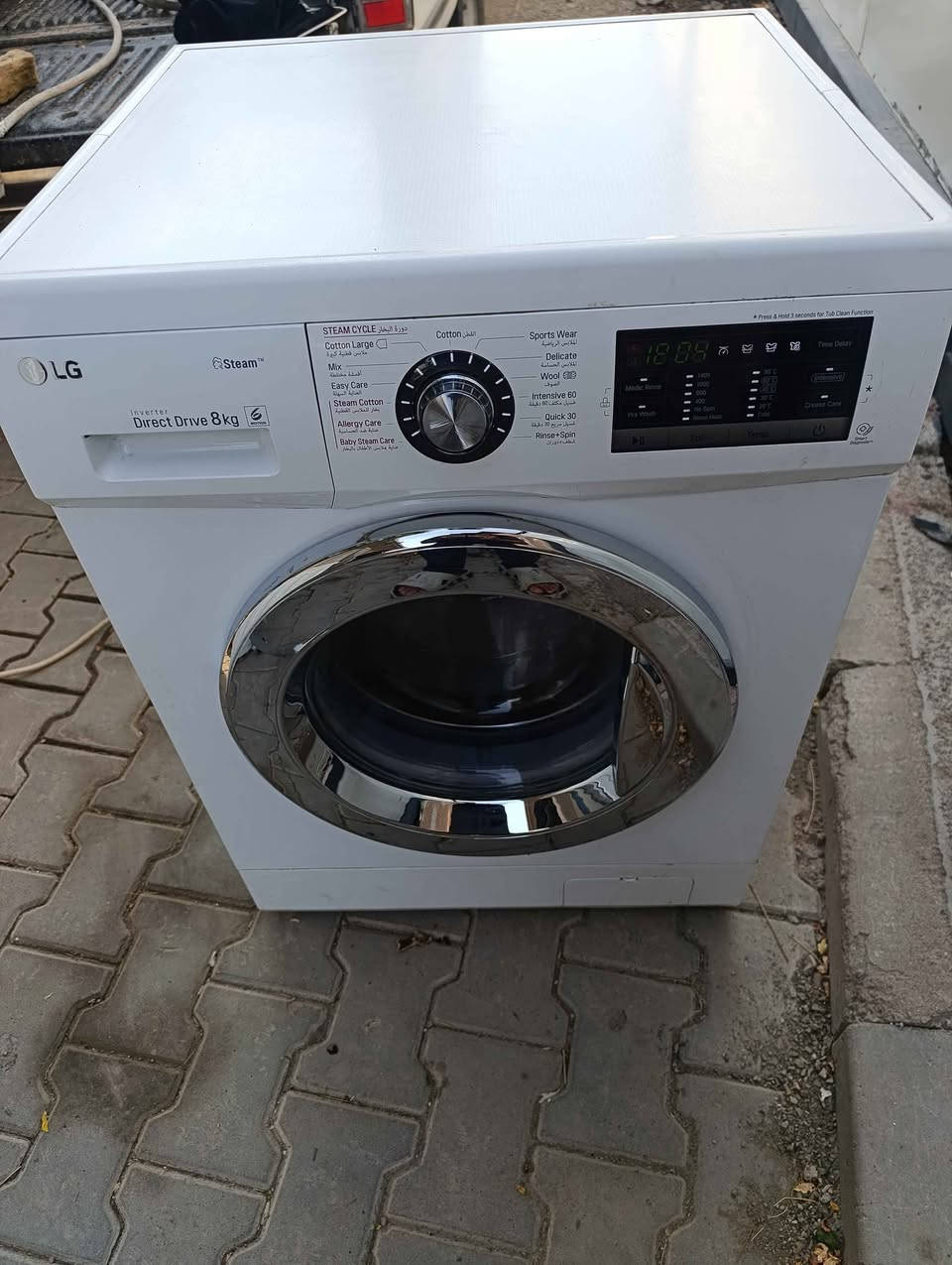 جلشۆری LGی کۆری شەریکەی خۆشناو ٨ کیلۆیە و پاک و بێ عەیبە و وەک نوێ وایە  و بێ کێشەیە نرخی تەنها 200هەزارە  لە سلێمانیم *********** viber&WhatsApp السليمانية, العراق
