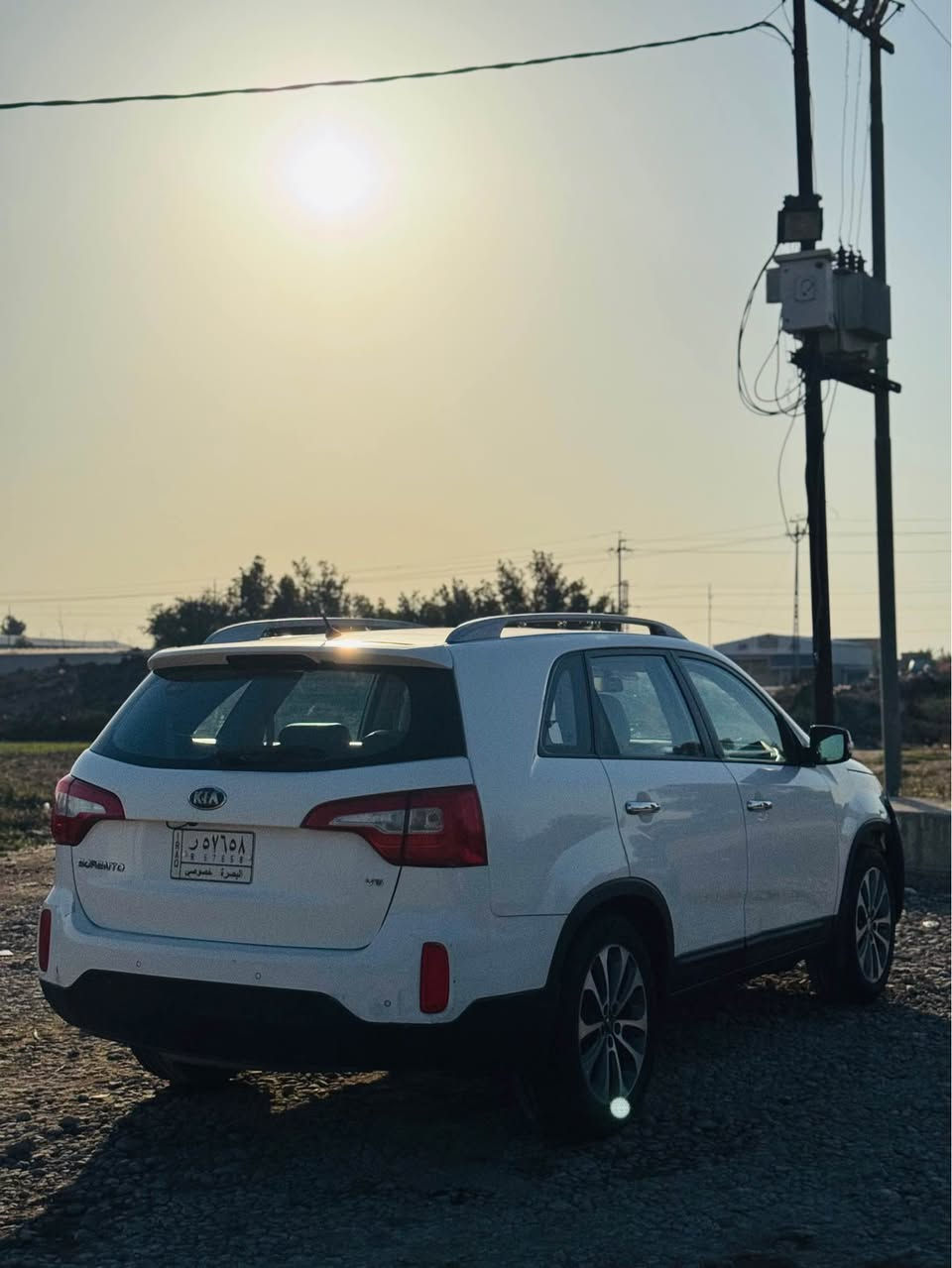 سورنتو 2014 خليجي 6 سلندر 
ماشية 160 km 
رقم بصرة تحويل ثاني يوم 
مكان السيارة ذي قار قضاء الرفاعي 
*********** بغداد, العراق
