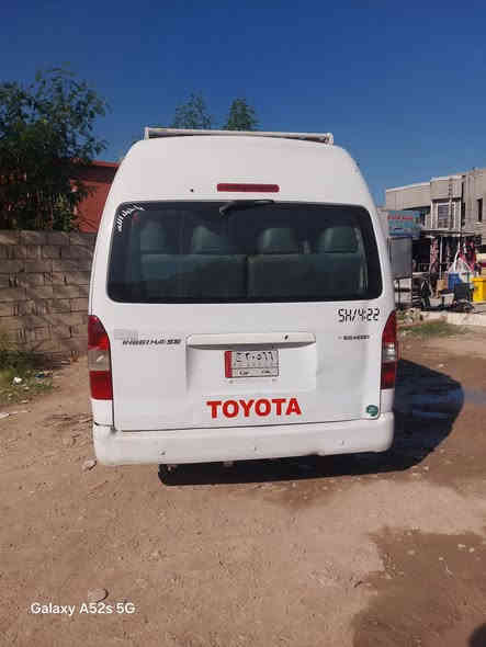 اعلان..... سياره للبيع... سياره بيها خبزه وخير من الله
🔹 النوع: جنبيh2
🔹 الموديل : 2014
🔹 اللون: [ابيض]  
🔹الرقم بغداد    تحويل ثاني يوم
🔹 عدد المقاعد: 14.مقاعد عائلية مريحة
🔹 نوع الوقود: بانزين
🔹بيها طخات ع بارد وصبغ

🔹 الهيكل: مثل ما مبين بل صور  

للبيع فقط حسب القناعه 
🔹

💰 السعر المطلوب: ا125 ] وقابل للتفاوض

📞 للاستفسار والتواصل:
[***********]
او راسلني خاص وما يكون خاطرك اله طيب❤️
