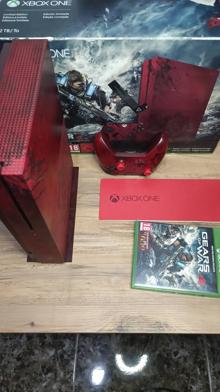 للبيع اكس بوكس وان اس باندل نسخة نادرة جداً. شحجيلكم عن القطعه نضافة 100/100 ممستخدمة ابد مضمومة كارتونه كامل وحت قرص وحت حساب ويا من الشركة وستاند ومساحة 2T جهاز روعة شخط مابي اطيك ضمان مدى العمر سعره 265 للأتصال *********** كارتون مطابق وبعده بجياسة الشركة الصور تحجي
