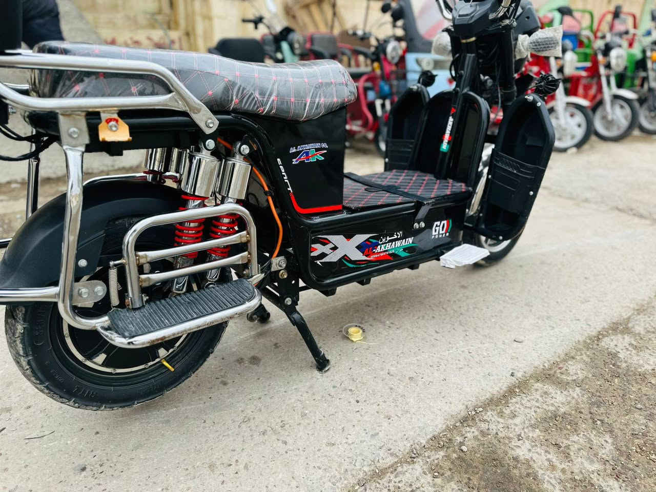 مكلف بل نشر
للبيع موطور شحن الأخوين 2024 موطور نضيف وبطاريته علا فحص كهربائياته كله شغاله 
السعر 465 وبي مجال 
للتواصل ***********
