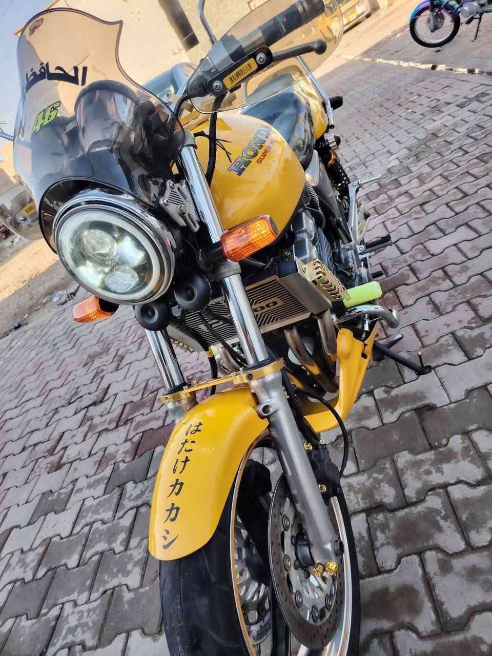 ياألله
هوندا سي بي فور 400 جيل اول جديددده حيييل كفاله عامه كلهة بلادي 16 ولف كير ومحرك ونشاط فووول 3 بطناش مال رمبه  السعر 18 ويرهم مراوس شعندك كلشي وسعره
متواجد ع الخاص...
الاستفسار... ***********
السكن. رمادي حي التأميم
