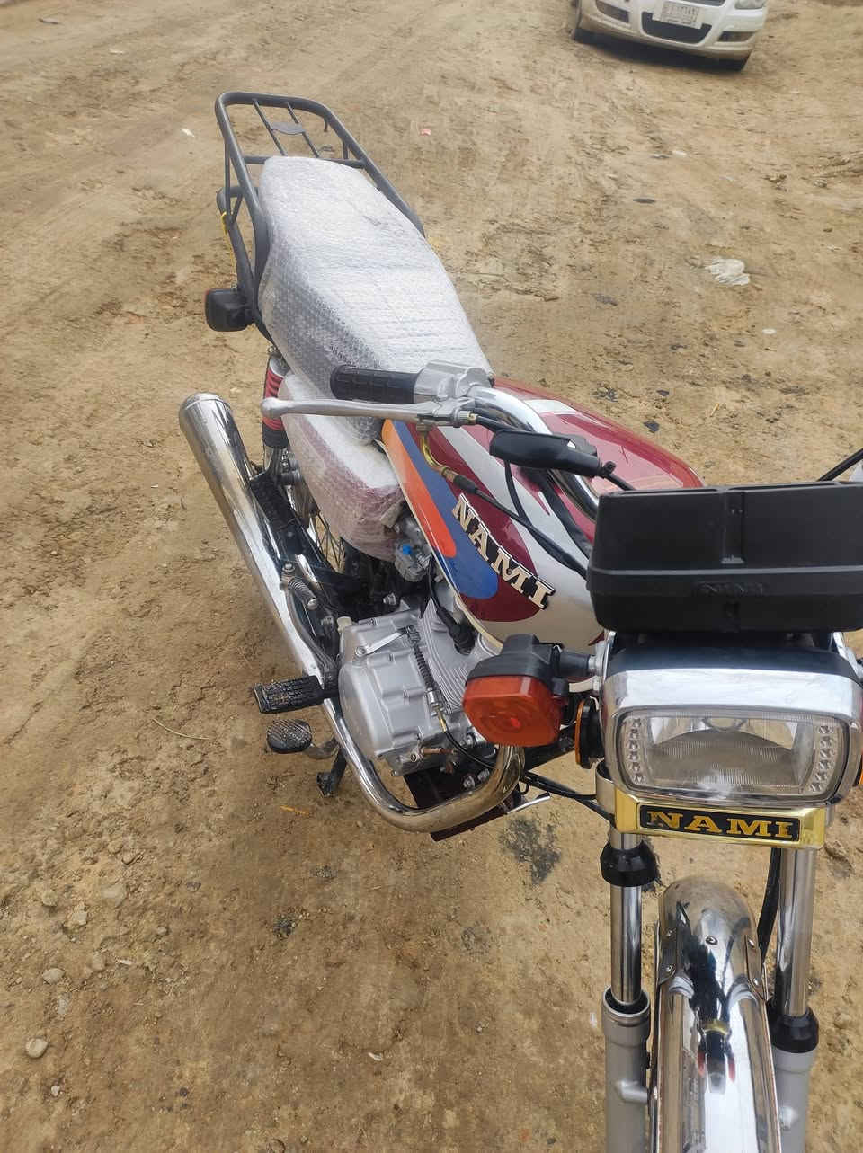 سلام عليكم دراجه للبيع نامه مديل 2024 اوراق اي نقص ما بيه بس اشاير ربط ما مفتوحه دراجه ما متعوبه مكفوله كفاله عامه مكان الديوانية قضاء السنية للسعر والاستفسار اتصل على الرقم ***********
