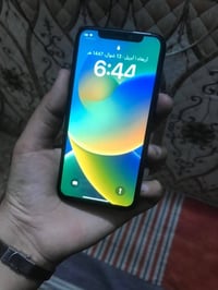 ايفون اكس ٢٥٦ • بطاريه ٧٤% • فيس ايدي شغال