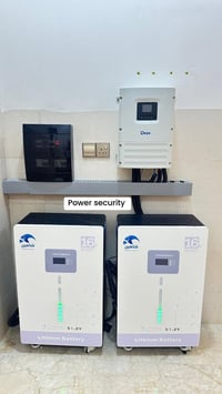 ⚡ حلول الطاقة المتكاملة مع Power Security ☀️  هل تعبت من مشاكل الكهربا...