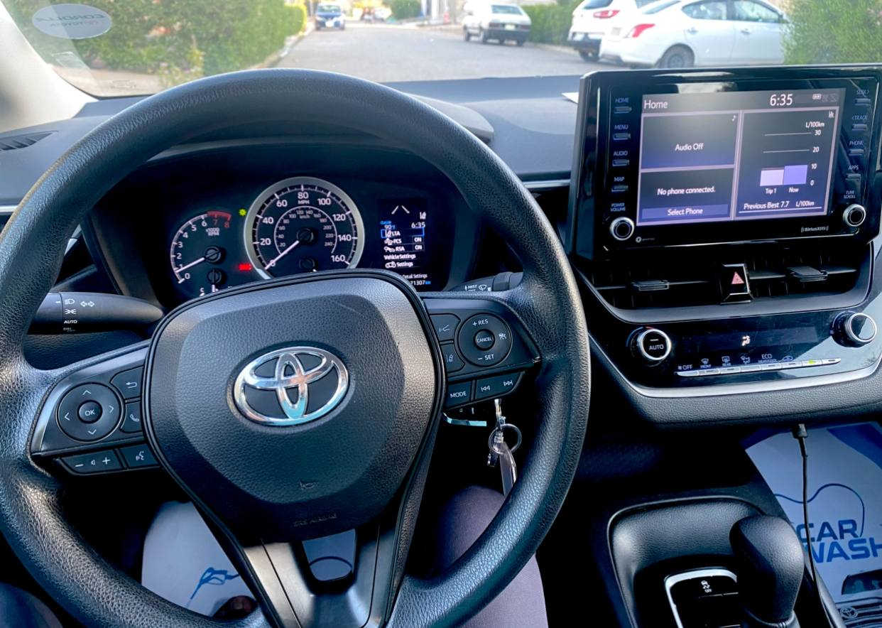 Corolla 22 LE
بيها مكانات بارد جهة سكن
بدون ايرباك ✅
ماشي 76mile
160$
***********
