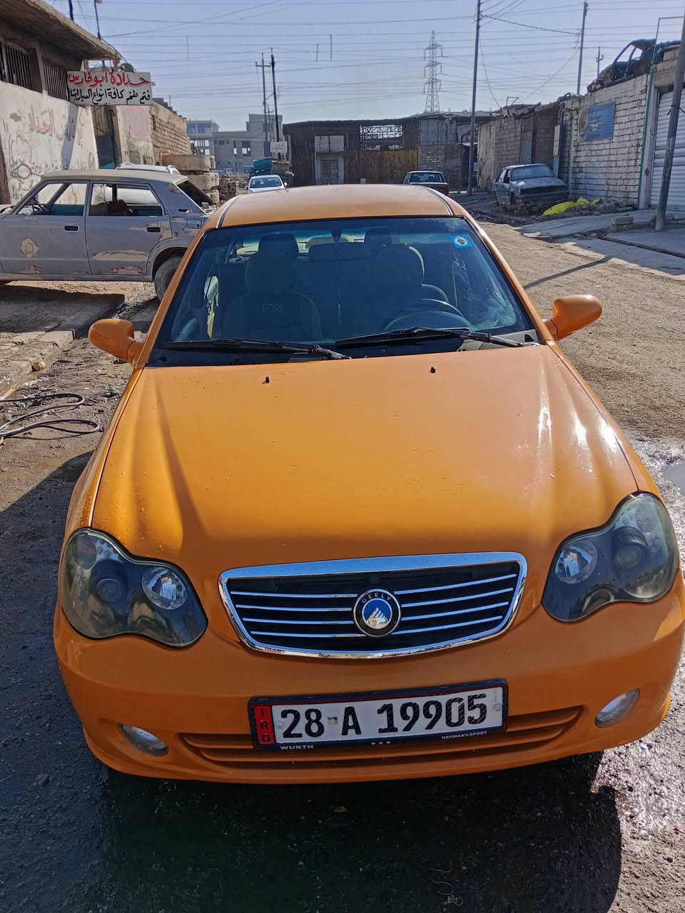 السلام عليكم سي كي 2012 للبيع رقم نجف انكليزي اني الشرعي شرط التحويل  سنويه 2028 هزه جديده هيئه غرامات صفر مكينه كير شرط عينه وكلج وفلاوين جدد شادهن طخم تايه جديد باتري جديد سياره جاهزه ما تصرف عليها دينار سعرها 35 وبيها مجال بسيط رقم الهاتف ***********
