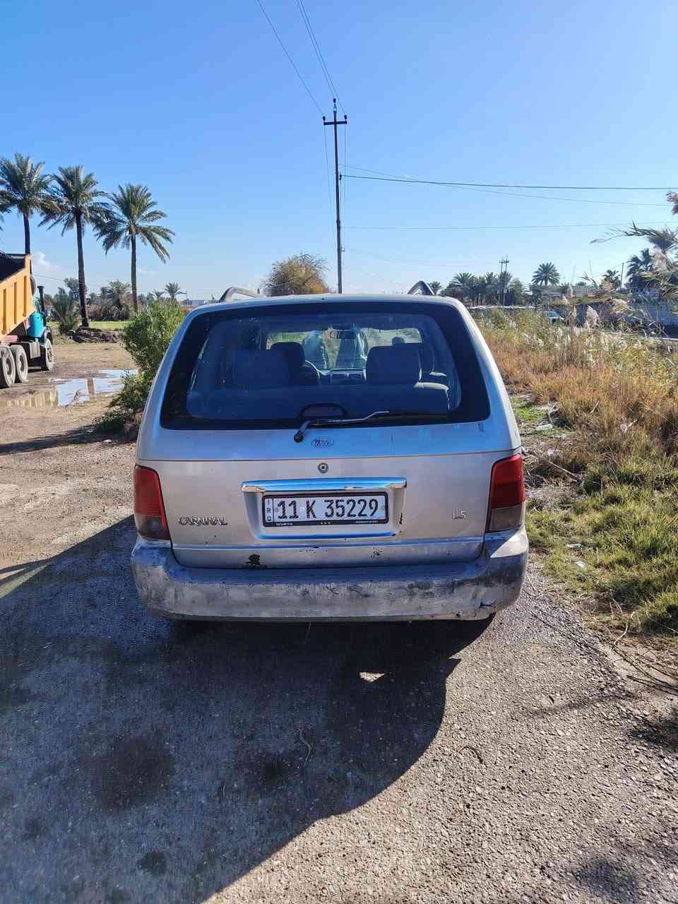 سلام عليكم
سياره كرنفال موديل 2003 بسمي رقم جديد بغداد جاهزه محرك وكير محور 2200 كامري ابو كف لا بخار ولا صرف المكان بغداد التاجي (السعر 60 ورقه وبيهه مجال) لتواصل اتصل على الرقم *********** (
