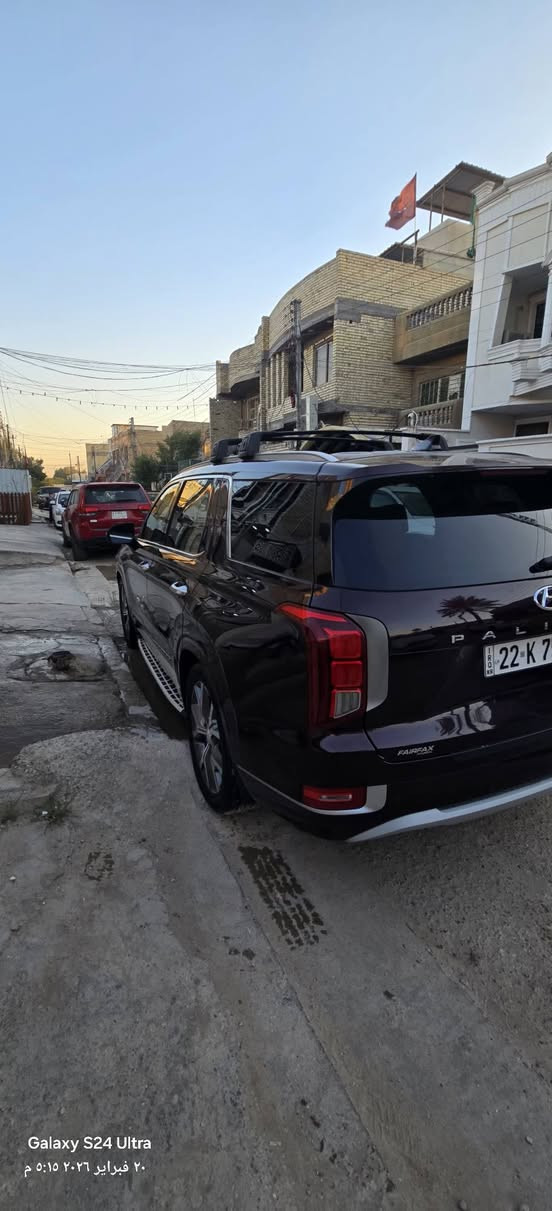 ‏Hyundai palisade  2021 limited 
هونداي بلسايد لمتد
الموديل :  2001
الون : عنابي
العداد :115 الف كيلو
رقم اربيل
رقم الشاصي موجود بالصور 

المواصفات :-
1-شاشة عرض داتشو 
2-المحرك   v6    3.8 
3-بصمة تشغيل + بصمة ابواب 
5-فتحة سقف +بانوراما
6-سماعات هارمن كاردن عدد 16
 7-رادار امامي  + خلفي 
8-حساسات امامي + خلفي 
9-كامرات عدد 6  360 درجة 
10-كشنات امامي خزن ميموري 
11-كشنات كهربائي تدفئة وتبريد
12-انارة داخليه (محيطيه) + انارة دشبول 
13-بردات جانبية
14-تبريد مركزي امامي + خلفي منفصل التحكم
15-تحكم ستيرن + شفتات
16-تدفئة ستيرن 
17-مرايا هيتر + تعتيم 
18-صندوق كهربائي شفط + اربع وضعيات فتح صندوق
19-وضعيات قيادة  (5)
20-ويل كب حجم  20 
21-اوتو هولد + نقطة عمياء 
22-سايد بريك بصمة + مثبت سرعة
23-شحن وايرلس 
24-إشارات بالمرايا  + إشارات جانبيه
25-اوتو هولد 
26-تحديد مسار
27-شاشة ديجتال كبيرة
28-تشغيل عن بعد .
30-دفع رباعي 
31-نظام مانع انزلاق 
32-نظام نزول منحدرات
وبعد بيها هوووواي مواصفات 
السعر 240 ورقه
للاستفسار اكثر يرجى 
الاتصال بالرقم 
***********
