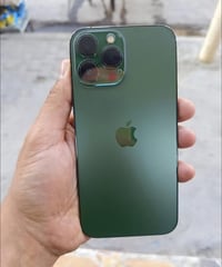 ايفون 13 برو ماكس زيتوني عربي شرق اوسط ذاكرة 256 الجهاز كلش نضيف عل فح...