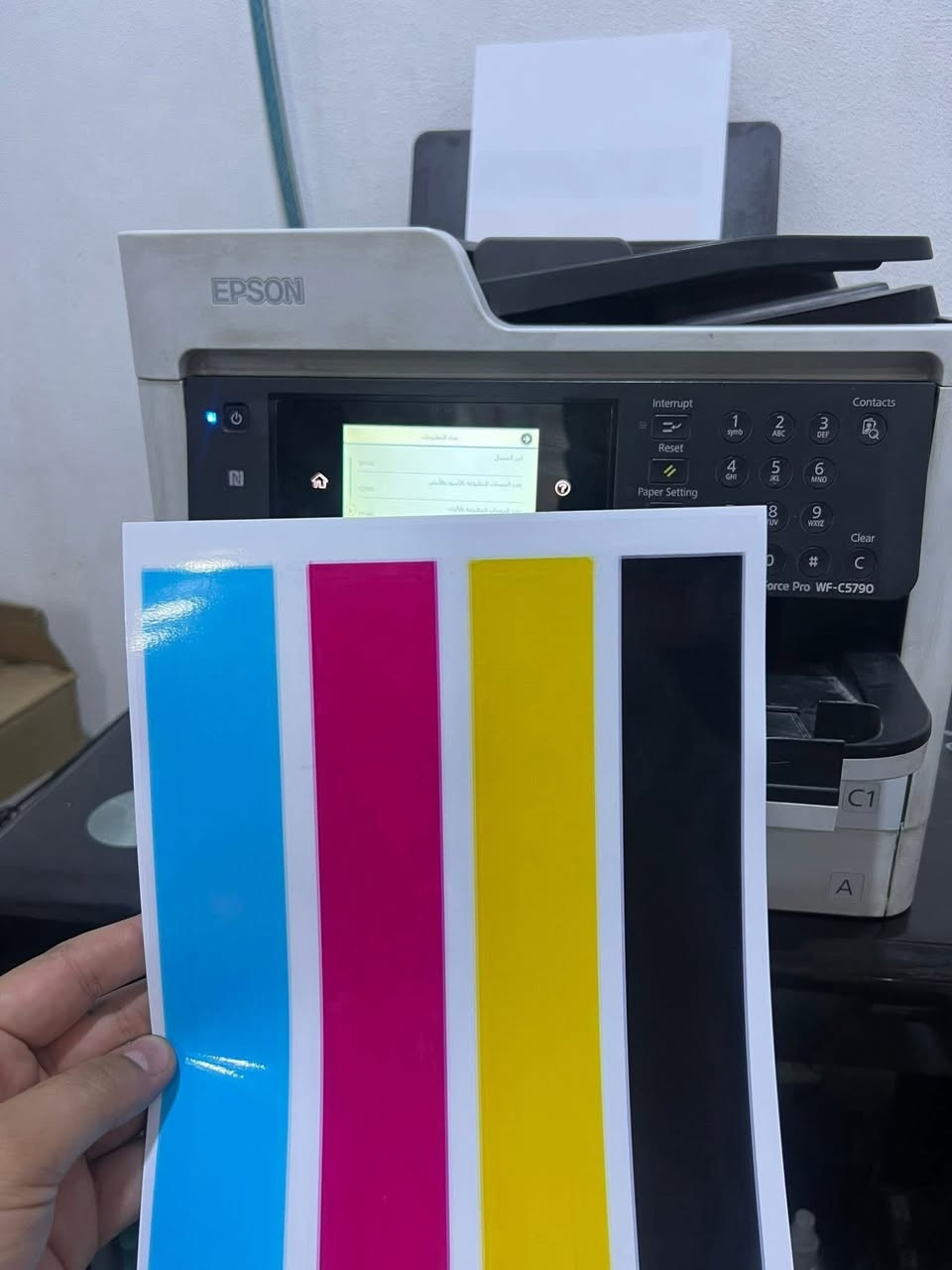 EPSON WorkForce pro WF-5790 طابعة
عدادها ٩١ الف بيع مستجل
سعرها ٤٢٥ الف
أستنساخ - طباعة - سكنر. -فاكس
طابعة ابسون تجمع المتانة وتقليل تكلفة الطباعة 
حجم الورق A4
هيد ٤ لون
فيدر قلاب وجهين تلقائي
ملون -عادي 
أستنساخ المستمسكات على الوجهين دوبليكس
دقة صورة الاستنساخ دي بي آي ٦٠٠/١٢٠٠
الطباعة طباعة ورق الفوتو (ورق الصور )
دقة عالية جداااا في طباعة الصور  
طباعة ورق المكربن (ورق الوصولات)
طباعة ا جميع انواع ورق لحد كيج 300غرام
سرعة الطباعة 25 صفحة بالدقيقة طباعة دوبليكس على الوجهين تلقائي


**إذا كنت صاحب هذا الإعلان وتريد حذفه لأي سبب، رجاءا أرسل رسالة إلى الدعم الفني**