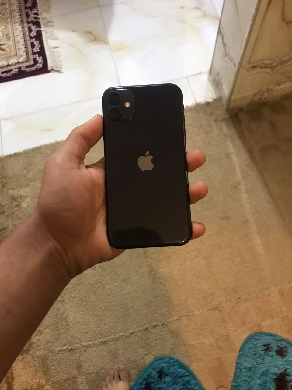 سلام عليكم ايفون 11عادي نضيف كلشي مامبدل بي جهاز بلادي كلشي شغال بي بطاريه 80مراوس بدراجه كير أو وتماتيك 
رقمي***********

