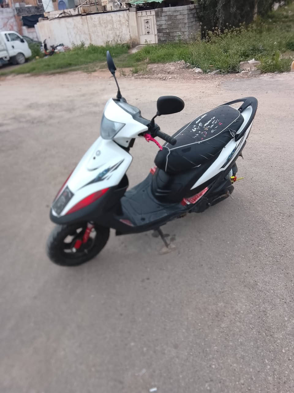 سلام عليكم دراجه ماكس عدله البيع محرك ناعم صوته شغاله سلف هندر صلنصه رياضي كلجات  رياضي دبلت رياضي بوشه 49 مكاني بعقوبة التحرير سعر  375//***********
