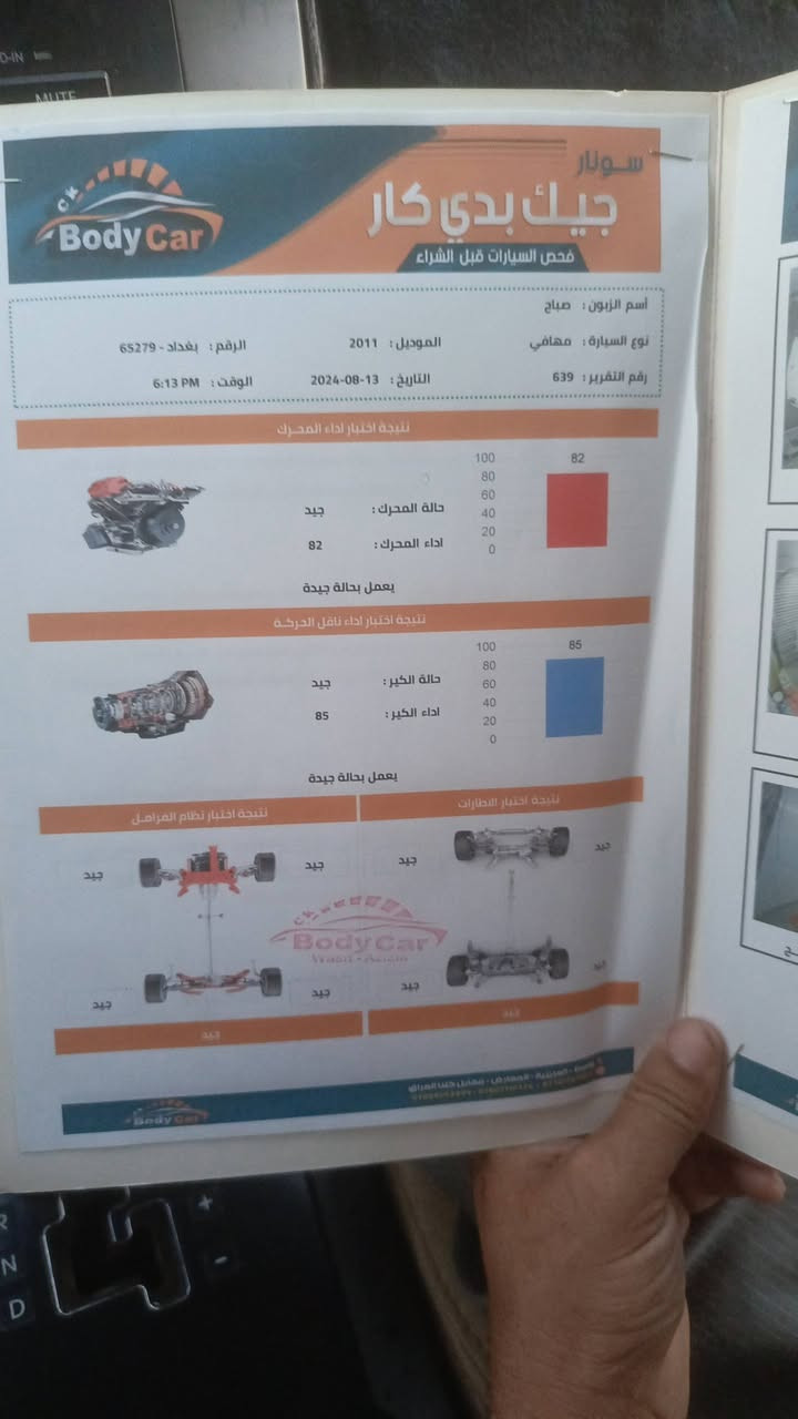السلام عليكم كيا موهافي للبيع 2011
فور ويل 
7 راكب 
كاميرا خلفيه 

رقم بغداد انكليزي بأسمي تحويل ثاني يوم

مكينه وكير مكفولات
تخم تاير 
حساس امامي خلفي
لايت زنون
جنطه شفط
مري قلاب
ماشيه 215حقيقي
سياره مال جناي

السعر 130
مكاني واسط
رقمي ***********
***********
