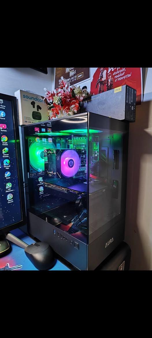 تجميعه حلوه بسعر مناسب
معالج زيون X5 2630 V4  🔥

كرت rx 580 8G سويه 💥
 
رام 16 8x8 💥

مذر بورد x99  💥

مكانين M.2🔥

بور سبلاي 650🔥

تخزين 265SSD. منزل عليهه نضام

+500HDD

+500HDD

+1000HDD

مجموع 1765 كيكه بايت

سعر 370 وبيهه مجال 🔥💥🔥

المكان حسيني الراشديه 

رقم ***********
موجود واتساب
