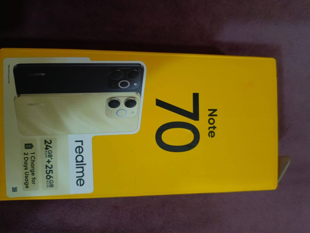 جهاز ريلمي نوت 70جهاز صارله يومين من جبته جهاز كارتون السعر خاص مستعجل واريد ابيعه ***********
