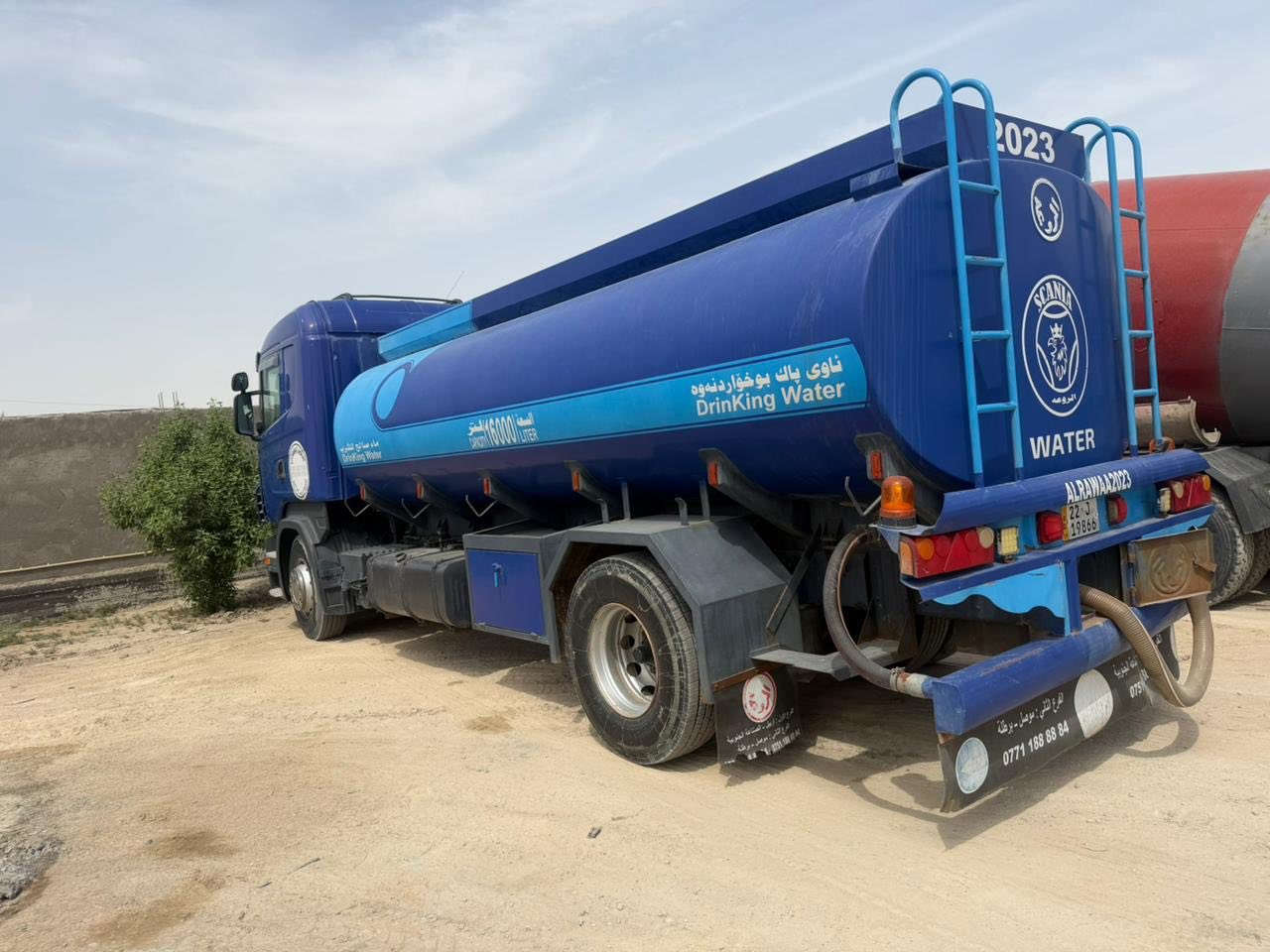 للبيع تنكر ماء السعه ١٦ الف
للتواصل
‭0 785 906 4683‬ ‬
