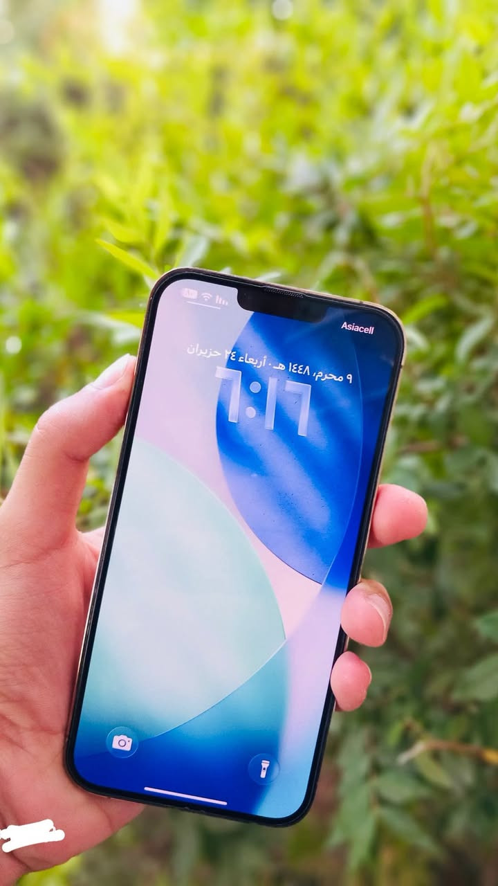 iPhone 13 Pro Max 256GB
• اللون: ذهبي ✨
 • السعة: 256GB
 • نسبة البطارية: 89%
 • الجهاز نظيف جدًا وخالٍ من أي عيب
 • غير مرفوع 
 • مع الكارتون والشاحن الأصلي
 • كل شيء شغال 100
مكاني كوت التواصل***********
