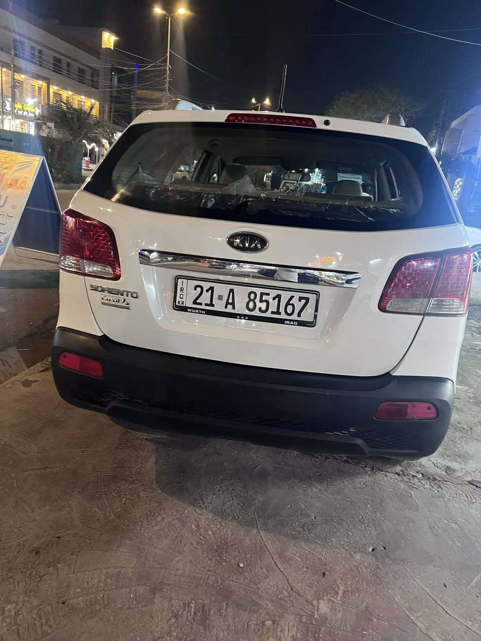 سلام عليكم
سورنتو 2011 خليجي 4 سلندر 7ركاب بيه صباغ على كد الشخط باب السايق والباب خلف السايق السيارة بسمي هزة جديد والسنوية بسمي السيارة صدر جديد امامي خلفي السعر 148 ورقة وبيها مجال للاستفسار ***********
مكاني بغداد
