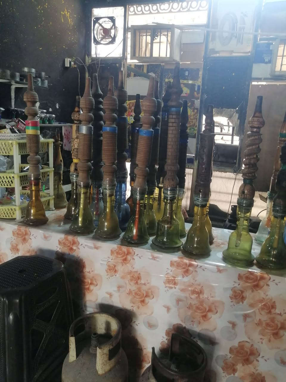 السلام عليكم من رخصت ادمن
نراكيل خشب عدد ٥٠ كلهن مطبوعات نضيفات
سعر وحده ١٥ تأخذه كامله مني مكاني بغداد البياع هاذ رقمي 0777 55 898 25
